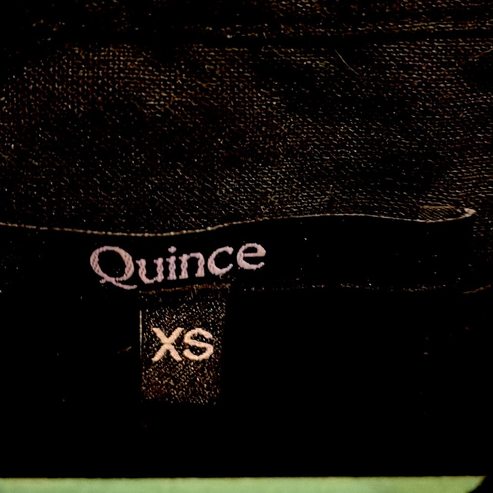 Black Linen Summer Dress - Picture 4 of 5
